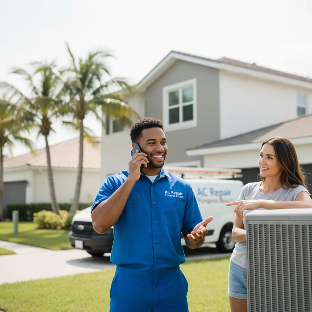 AC Repair Pompano Beach customer support in Stowe
